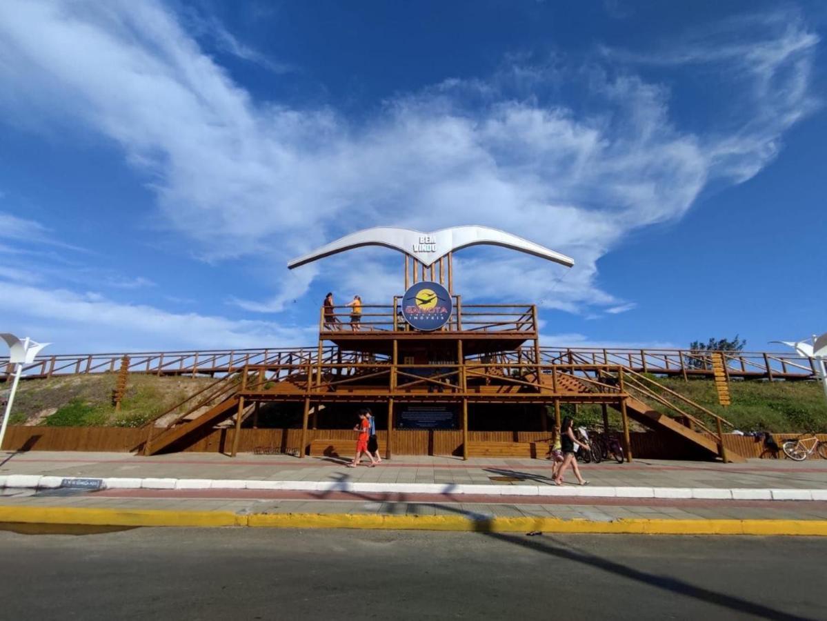 A Casa Amarela - Conforto E Tranquilidade Proximo Ao Mar Balneario Gaivota Luaran gambar