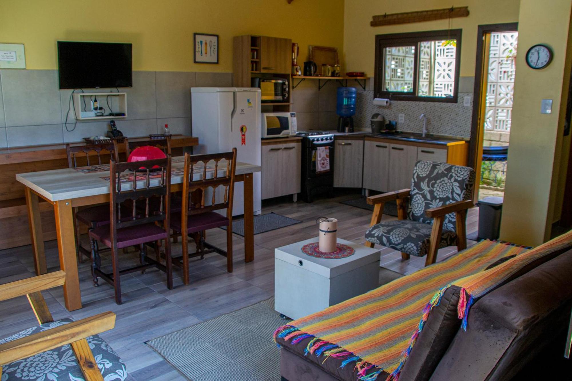 A Casa Amarela - Conforto E Tranquilidade Proximo Ao Mar Balneario Gaivota Luaran gambar